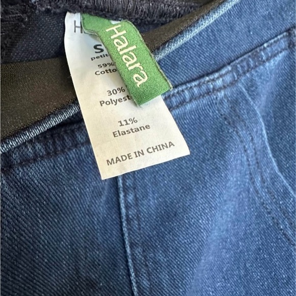 Women’s Halará Blue Cargo Pants - Picture 3 of 4